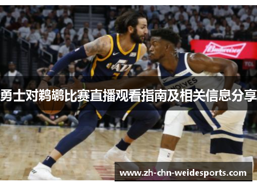 勇士对鹈鹕比赛直播观看指南及相关信息分享